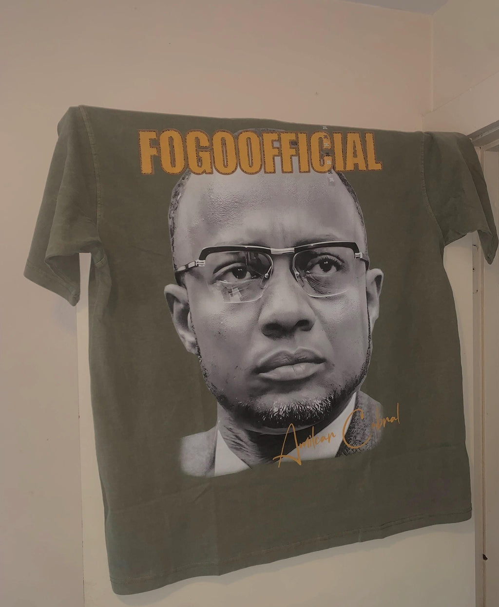 Amílcar Cabral Oversized Tshirt FOGOOFFICIAL