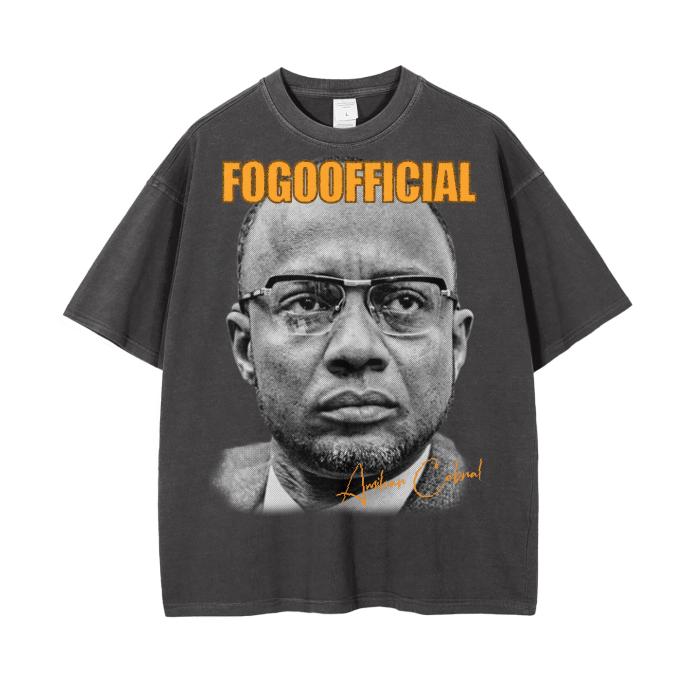 Amílcar Cabral Oversized Tshirt FOGOOFFICIAL