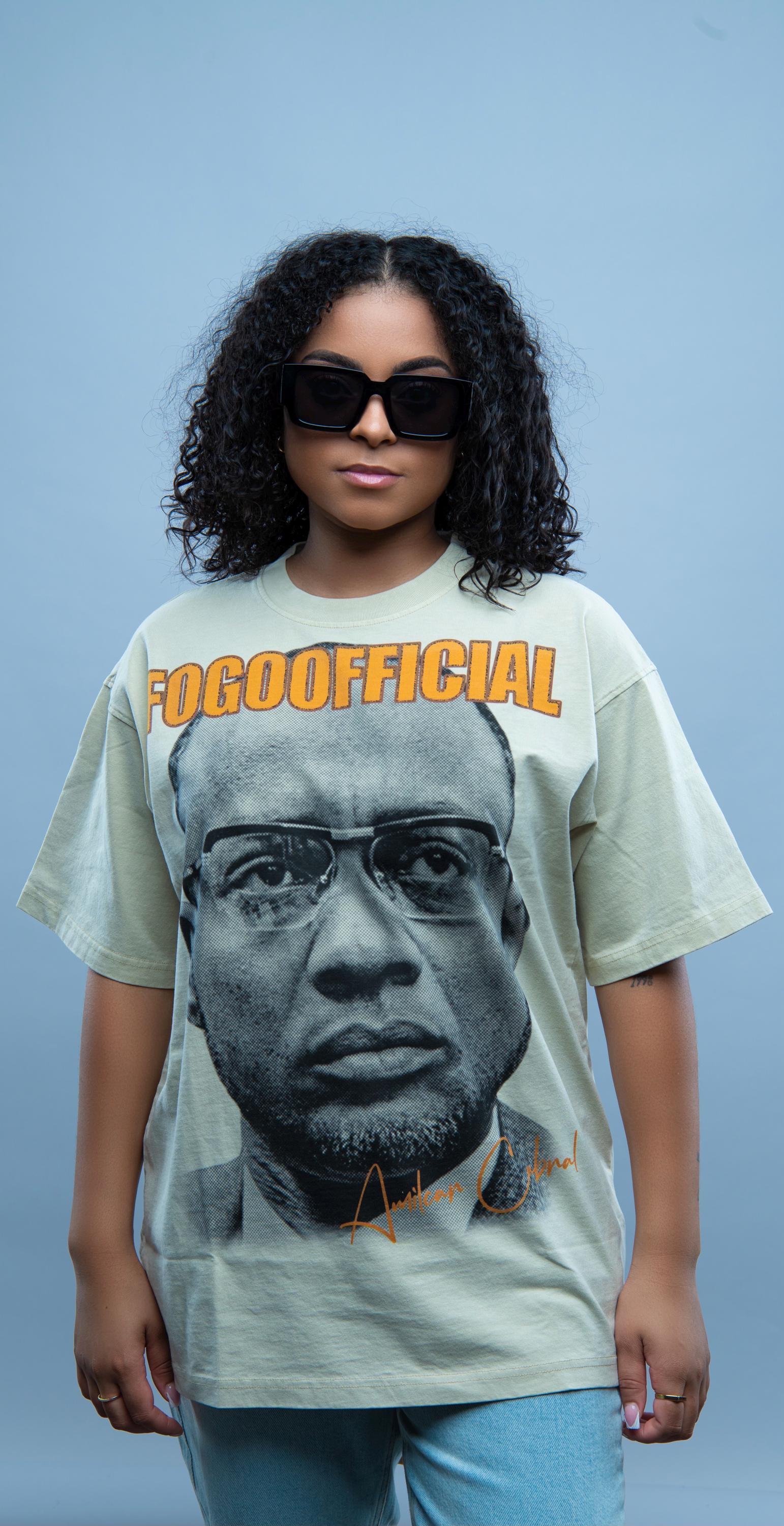 Amílcar Cabral Oversized Tshirt FOGOOFFICIAL