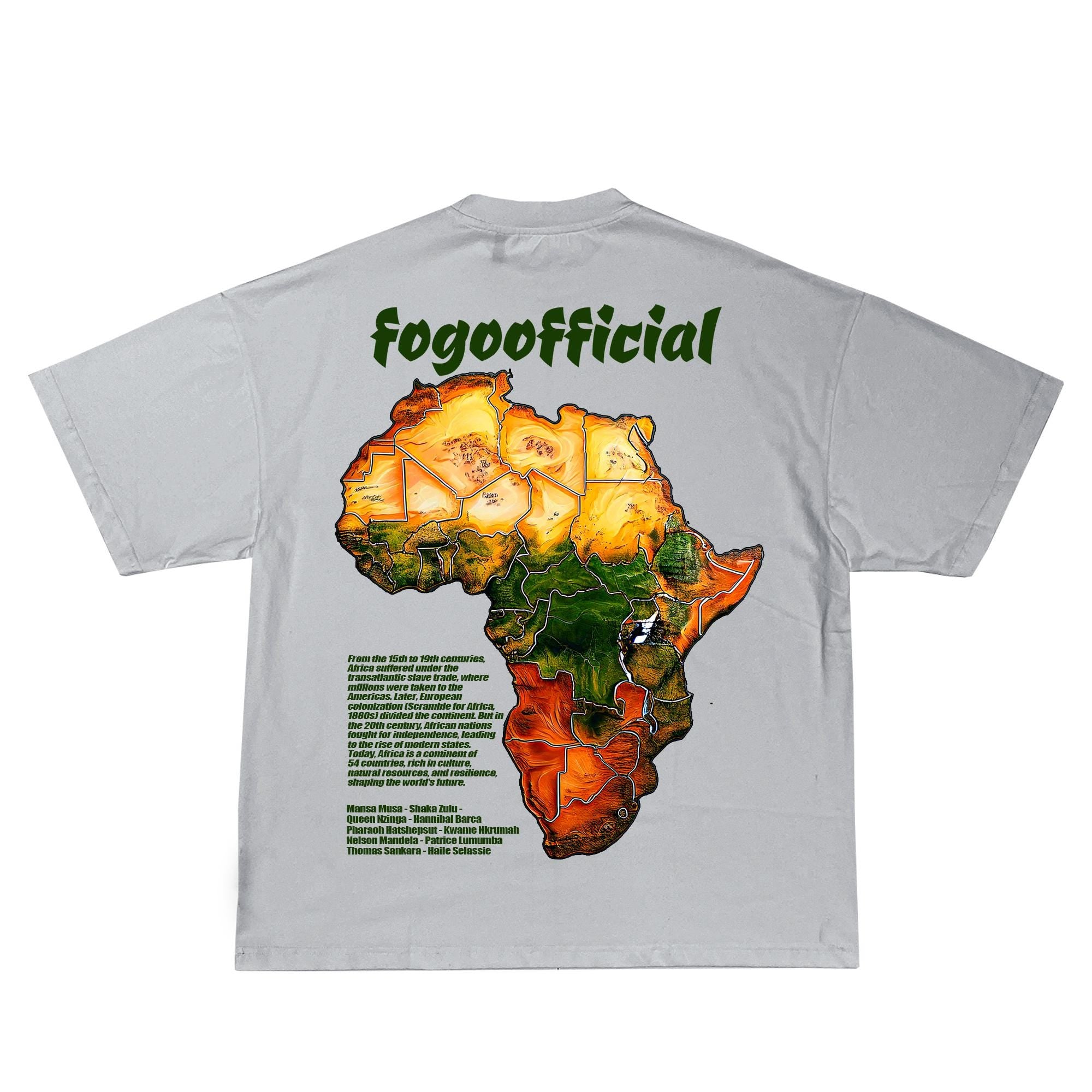 AFRICAN CONTINENT Oversize Tshirt