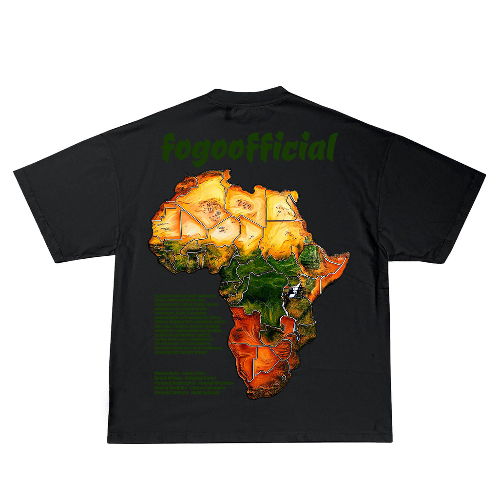 AFRICAN CONTINENT Oversize Tshirt