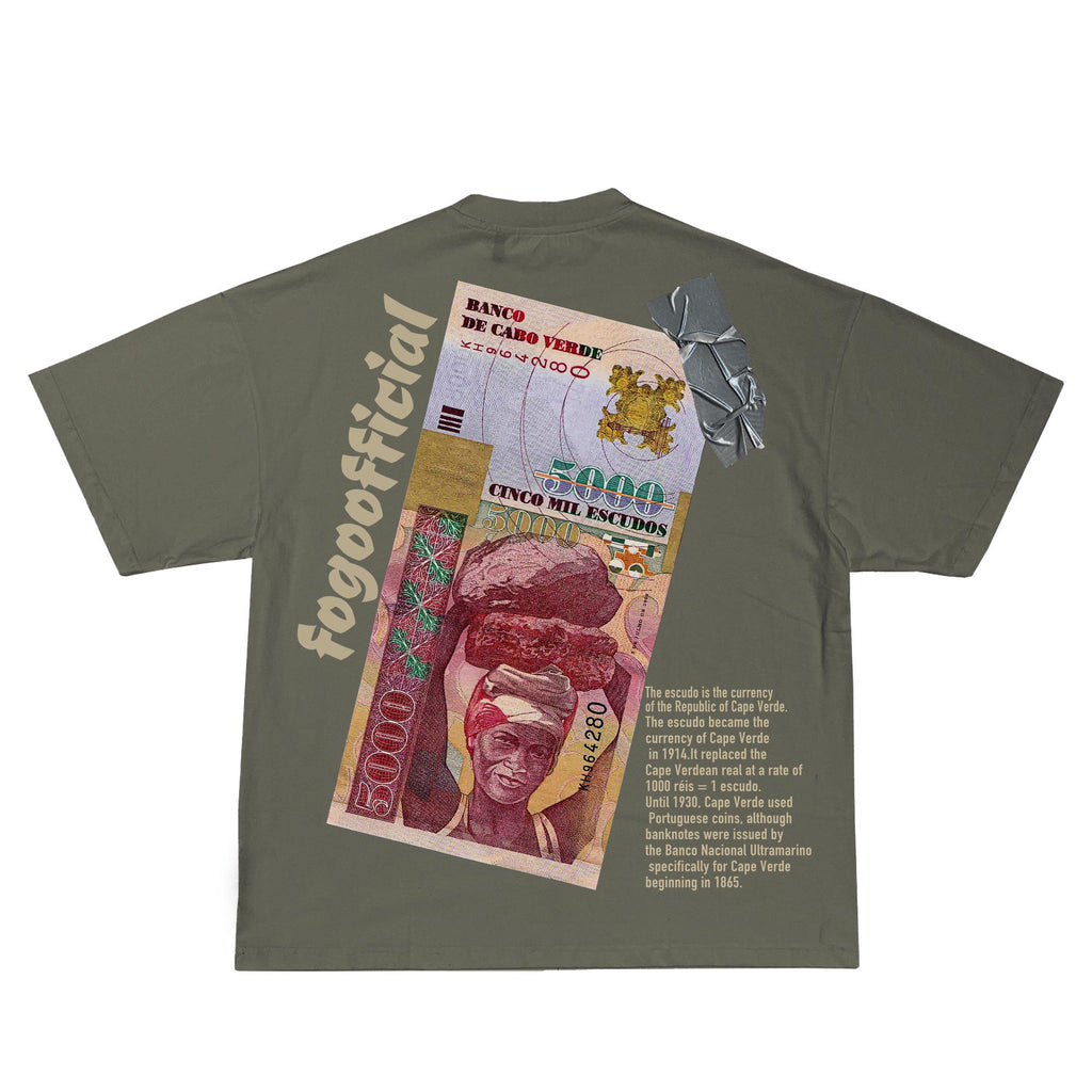 NOTA 5 MIL Escudos Tshirt FOGOOFFICIAL