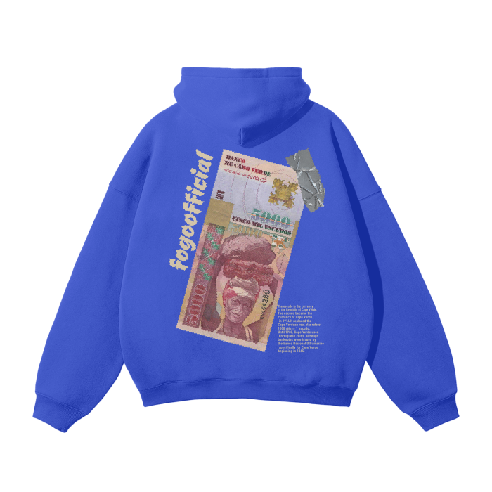 Streetwear Unisex Oversized Solid Color Fleece Hoodie