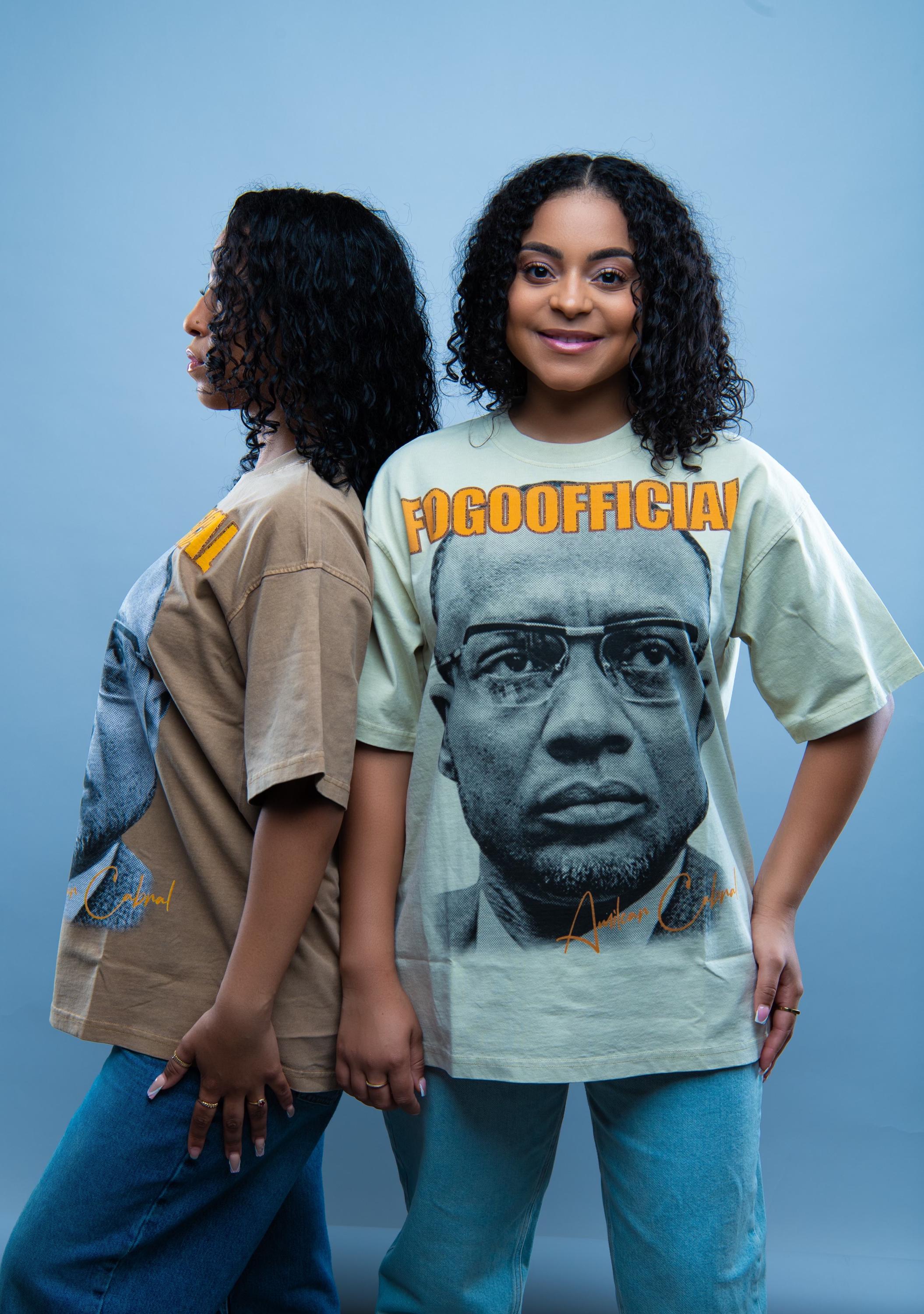 Amílcar Cabral Oversized Tshirt FOGOOFFICIAL